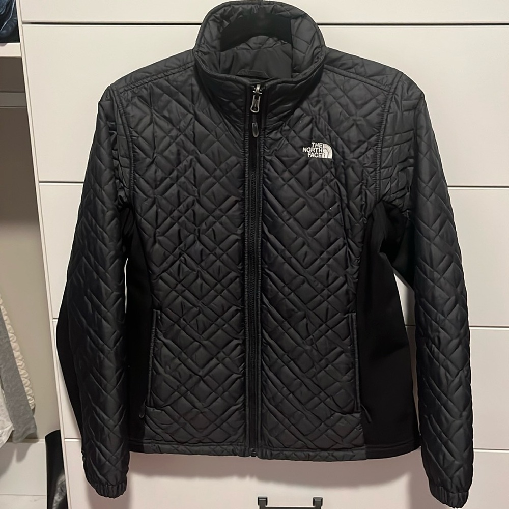 The North Face Black Quilted Insulated Jacket